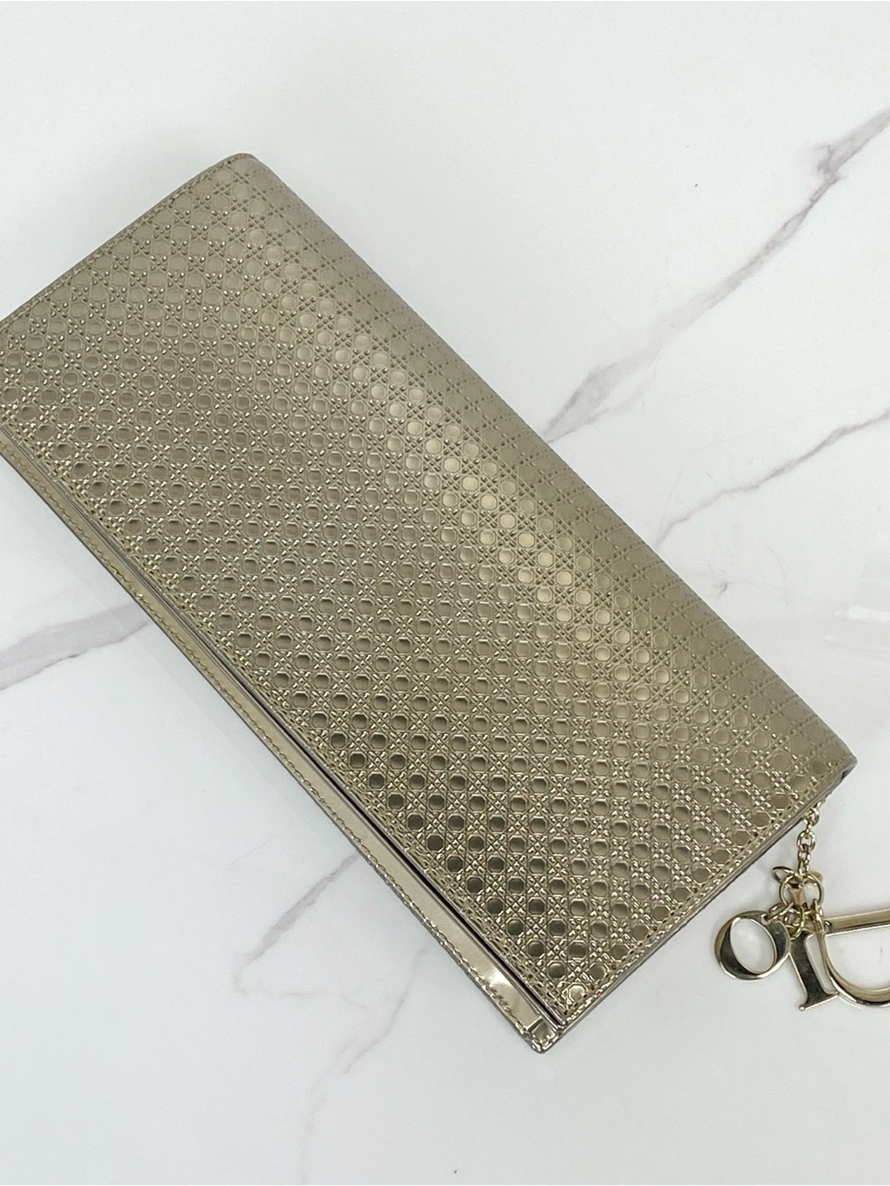 Christian Dior Micro Cannage Clutch